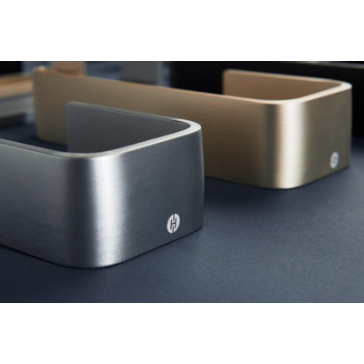 Haceka Aline toiletrolhouder aluminium geborsteld grijs