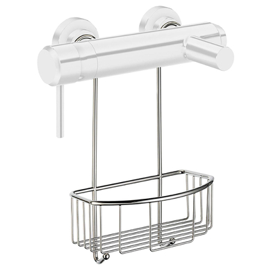 Smedbo Sideline douchemand - 13.4x36cm - Massief messing Chroom