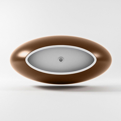 MONDIAZ FLOAT Vrijstaand bad - 170x80cm - Rust/talc