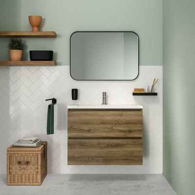 Tiger Carv Handdoekrek 2armig Zwart