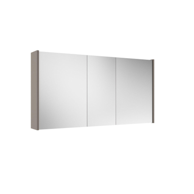 Adema Prime Spiegelkast - 120x63x16cm -inclusief zijpanelen - taupe