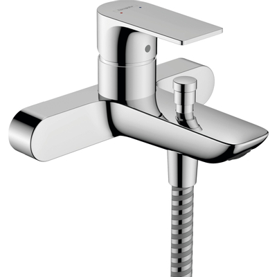 Hansgrohe Rebris e 1-gr opbouw badmengkraan hartafstand 15,3cm chroom