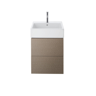 Duravit Vero air wastafel 50x47cm 1 kraangat overloop wit