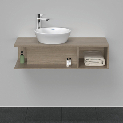 Duravit D-Neo wastafelonderkast 100x26x48cm Eiken (terra) Mat