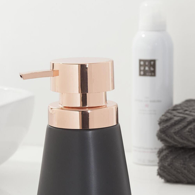 Sealskin Conical Zeepdispenser Porselein Zwart