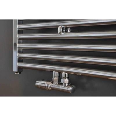 Riko set onderblok compl. haaks (links) 16x2,0 +15 knel chroom