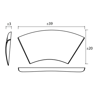 Xenz Badkussen Relax zwart