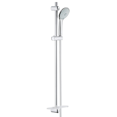 GROHE Euphoria 110 Massage Glijstangset - 90cm - ronde handdouche - 3 straalsoorten - gladde doucheslang - met zeepschaal - chroom