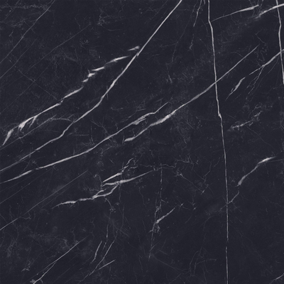 EnergieKer Marquina Vloer- en wandtegel - 120x120cm - gerectificeerd - glans Zwart