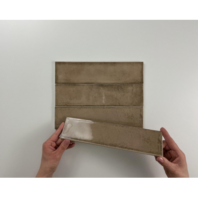 SAMPLE Cifre Cerámica Wandtegel Alchimia Vision Vintage Glans Bruin