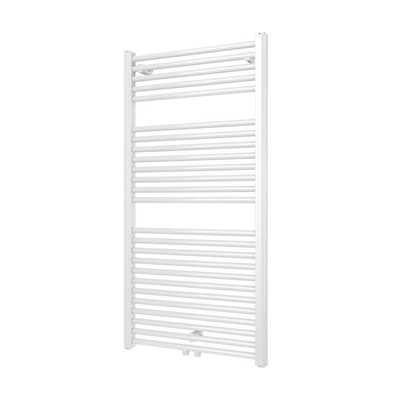 Plieger Palmyra designradiator horizontaal middenaansluiting 1175x600mm 681W wit