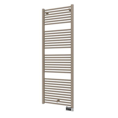 Plieger Palermo-EL III/Fischio elektrische designradiator horizontaal 1702x600mm 900W zandsteen