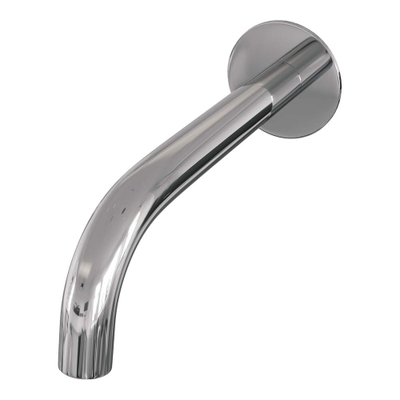 Brauer Chrome Carving Badkraan Inbouw - douchegarnituur - 20cm uitloop - inbouwdeel - 3 carving knoppen - handdouche rond 3 standen - chroom