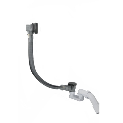 FugaFlow Efficiente Sobrado badafvoercombinatie met draaibediening mat zwart -