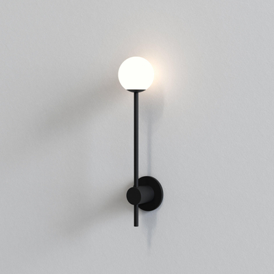 Astro Orb Single wandlamp excl. G9 mat zwart