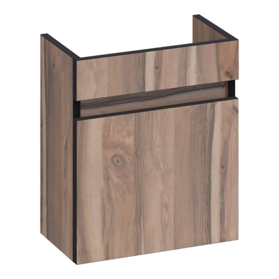 BRAUER SolutionPlus Fonteinonderkast - 40x45x22cm - 1 rechtsdraaiende deur - MFC - Almond OUTLETSTORE