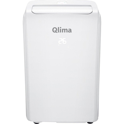 Qlima mobiele airco met afstandsbediening 7000BTU 55-75m3 wit