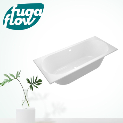 FugaFlow Efficiente Anta Ligbad - 180x80cm - acryl - duo - glans wit