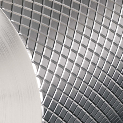 Brauer Brushed Carving Stopkraan inbouw - met inbouwdeel - PVD - geborsteld RVS