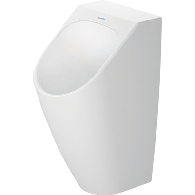 Duravit ME by Starck urinoir waterloos met vlieg met stankafsluiter incl. bev. afvoer horizontaal Ø50mm wit