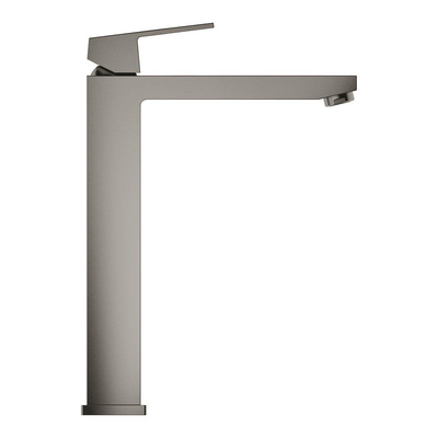 GROHE Eurocube waterbesparende wastafelkraan xl-size m. gladde body brushed hard graphite