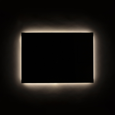 Adema Squared badkamerspiegel 100x70cm met indirecte LED verlichting en touch schakelaar