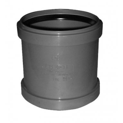 Nicolle/ Jimten/ Redi Overschuifmof dubbele manchet 32 mm PVC