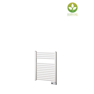 Plieger Palermo-EL III/Fischio elektrische designradiator horizontaal 688x550mm 300W mat wit