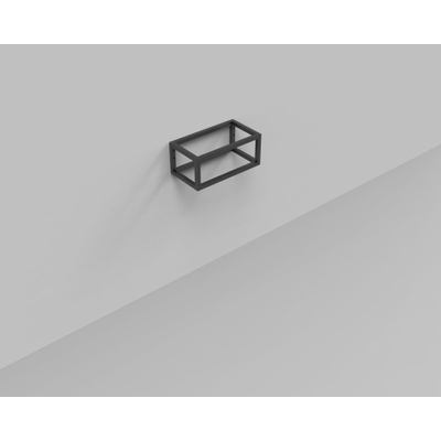 Arcqua Frame voor fontein 40x22 mat zwart aluminium