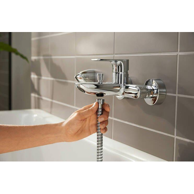 Hansgrohe Rebris E Badmengkraan (opbouw)