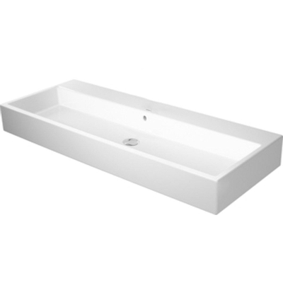 Duravit Vero Air wastafel geslepen zonder kraangat met overloop 120x47cm wit