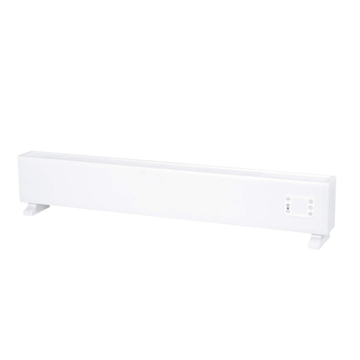 Eurom Alutherm Convectorkachel - 145x21cm - IP24 - 2500watt - wifi - vloer/wand- Horizontaal - metaal wit mat
