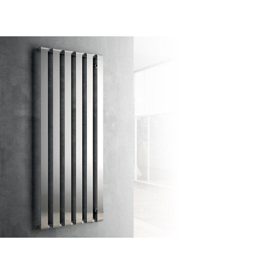 Nemo Stock STEPV designradiator aluminium H 1800 x L 670 mm 789 W kleur verchroomd