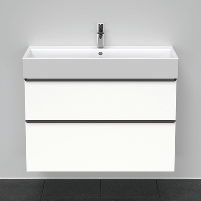 Duravit D-Neo wastafelonderkast 98.4x62.5x44.2cm 2 lades wit Mat