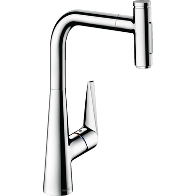 Hansgrohe Talis select M5117-H300 keukenmkr uittrekb vuistdche chroom