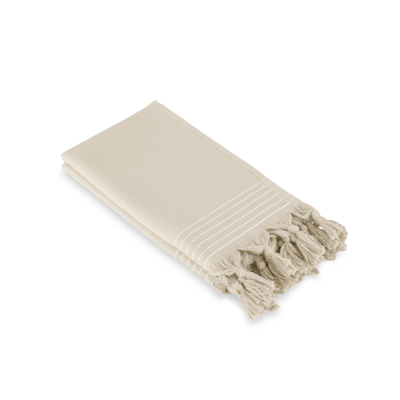 Walra Soft Cotton Hamam Gastendoek set van 2 30x50cm 360 g/m2 Kiezel Grijs