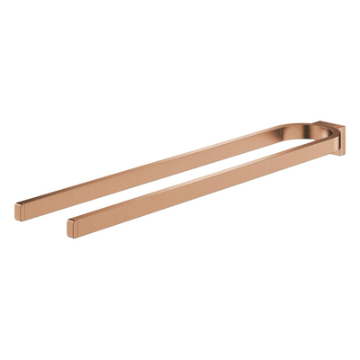 GROHE Selection Handdoekhouder - 36cm - dubbel - niet draaibaar - brushed warm sunset