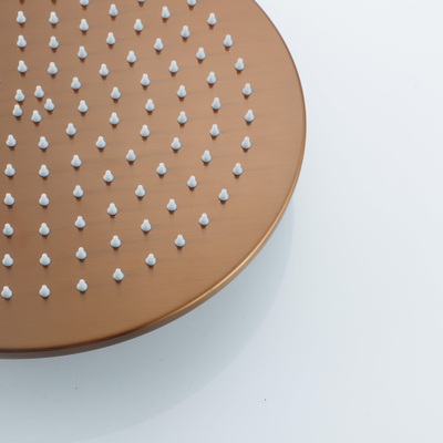 Fortifura Calvi Hoofddouche 30cm rond 6mm Geborsteld koper PVD (Koper)