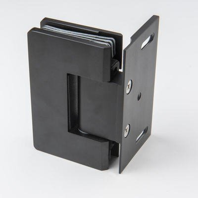 Van Rijn Products ST01 Nisdeur 8mm helder Clearglas HxB 198.8x79.4 voor nis 80cm zwart beslag