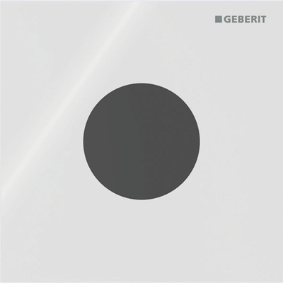 Geberit type 40 urinioir bedieningsplaat - 230V- rond - wit