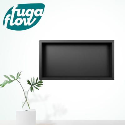 FugaFlow Eccelente Acces Inbouwnis - 30x60x7cm - Mat zwart