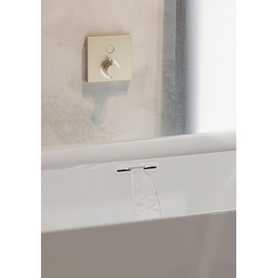 Riho Devotion vrijstaand bad - 180x71cm - met chromen badvuller - acryl wit hoogglans