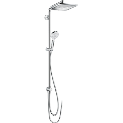 Hansgrohe Crometta e 240 showerpipe reno met ecosmart chroom