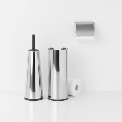 Brabantia ReNew Toiletaccessoireset 3-delig brilliant Steel