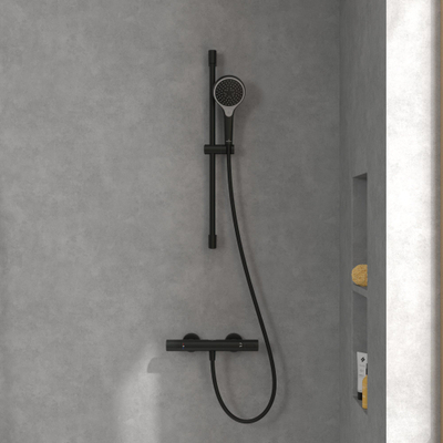 Villeroy & Boch Universal Taps & Fittings Douchethermostaat voor douche Rond - mat zwart