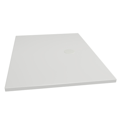 Xenz Flat douchevloer 120x90x4cm rechthoek Acryl Wit