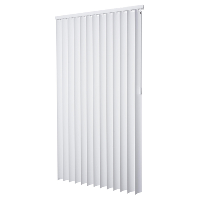 Intensions Lamel 150x180x9cm lamellen 8.9cm PVC met kunststof raamwerk Wit