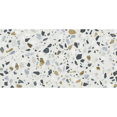 STN Ceramica wand- en vloertegel - 59.5x59.5cm - 9.5mm - gerectificeerd - Terrazzo - Wit