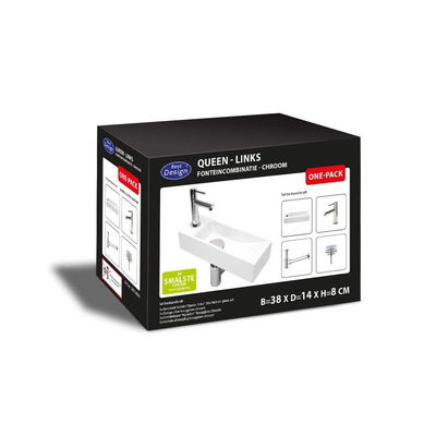 Best Design One Pack fonteincombinatie Queen Links