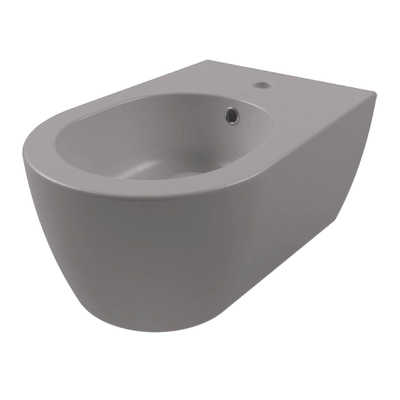 Royal plaza Novia wandbidet met overloop 1 kraangat cement